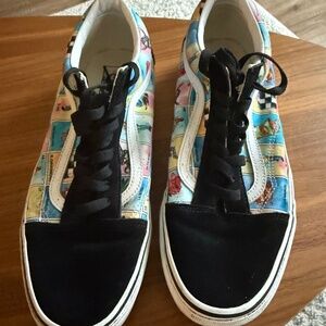 Vans Old Skool Loteria-Inspired Black Suede 11.5 M
